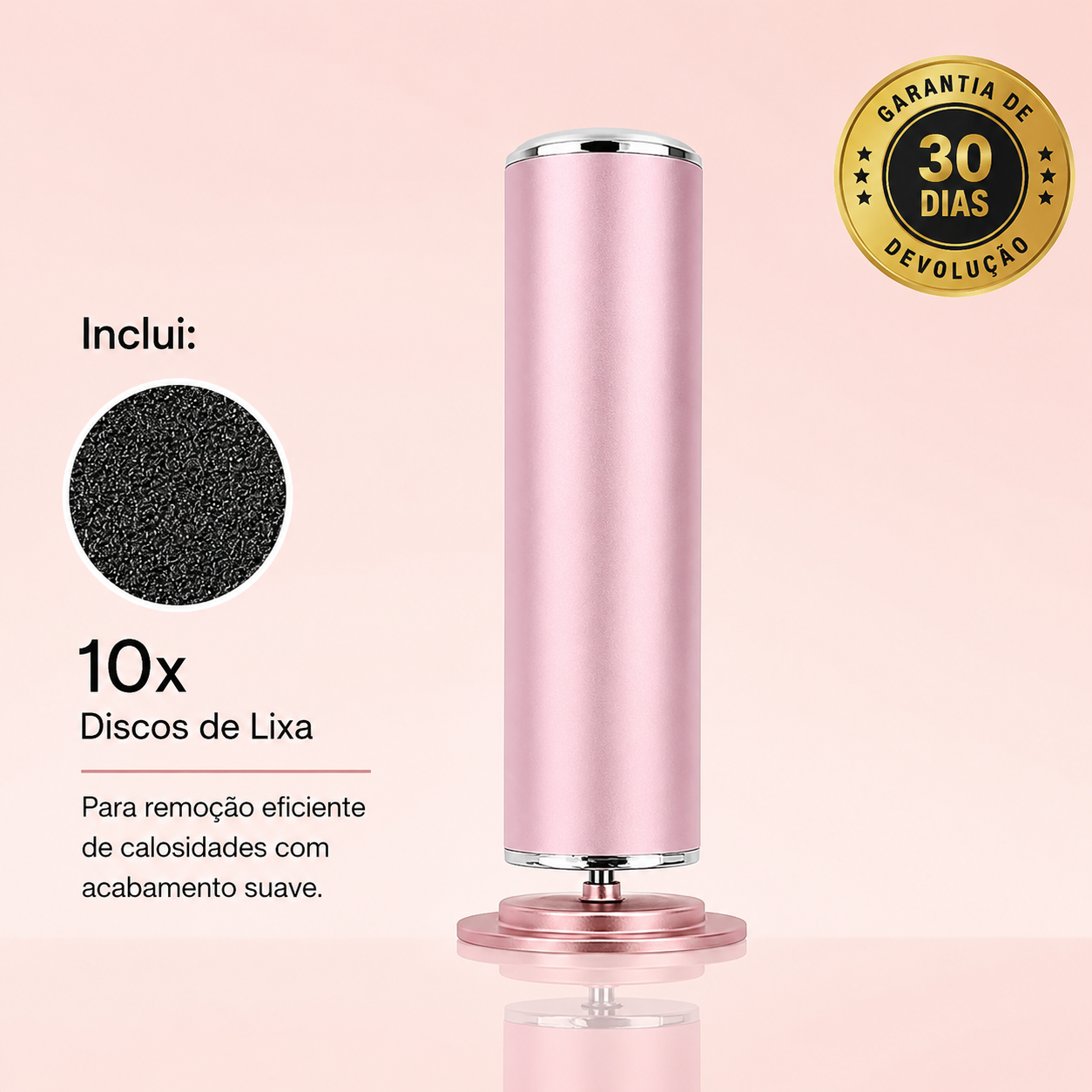 Velura™ Pé de Bebê – Removedor Elétrico de Calos