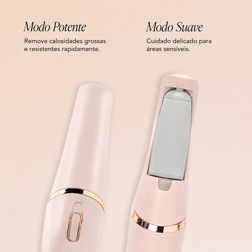 Velura™ Removedor Elétrico de Calos 2.0 – Tecnologia Profissional Para Pés de Bebê