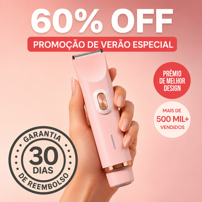 Velura™ Aparador 2.0 – Tecnologia 2 em 1 Para Uma Pele Perfeitamente Lisa